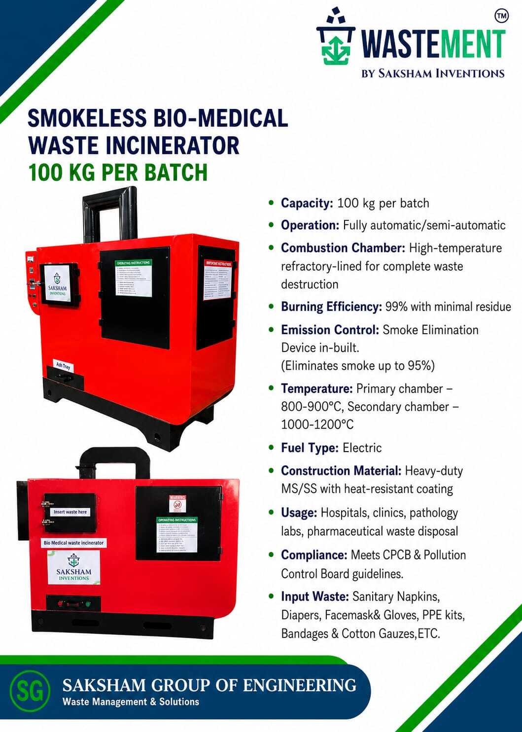 Medical Incinerator
